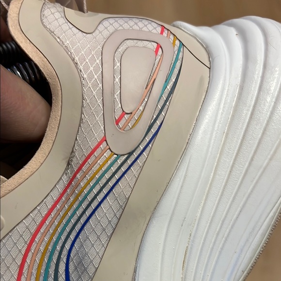 APL Women's Streamline Running Shoes In Alabaster/Peacock/Multi - Picture 7 of 13